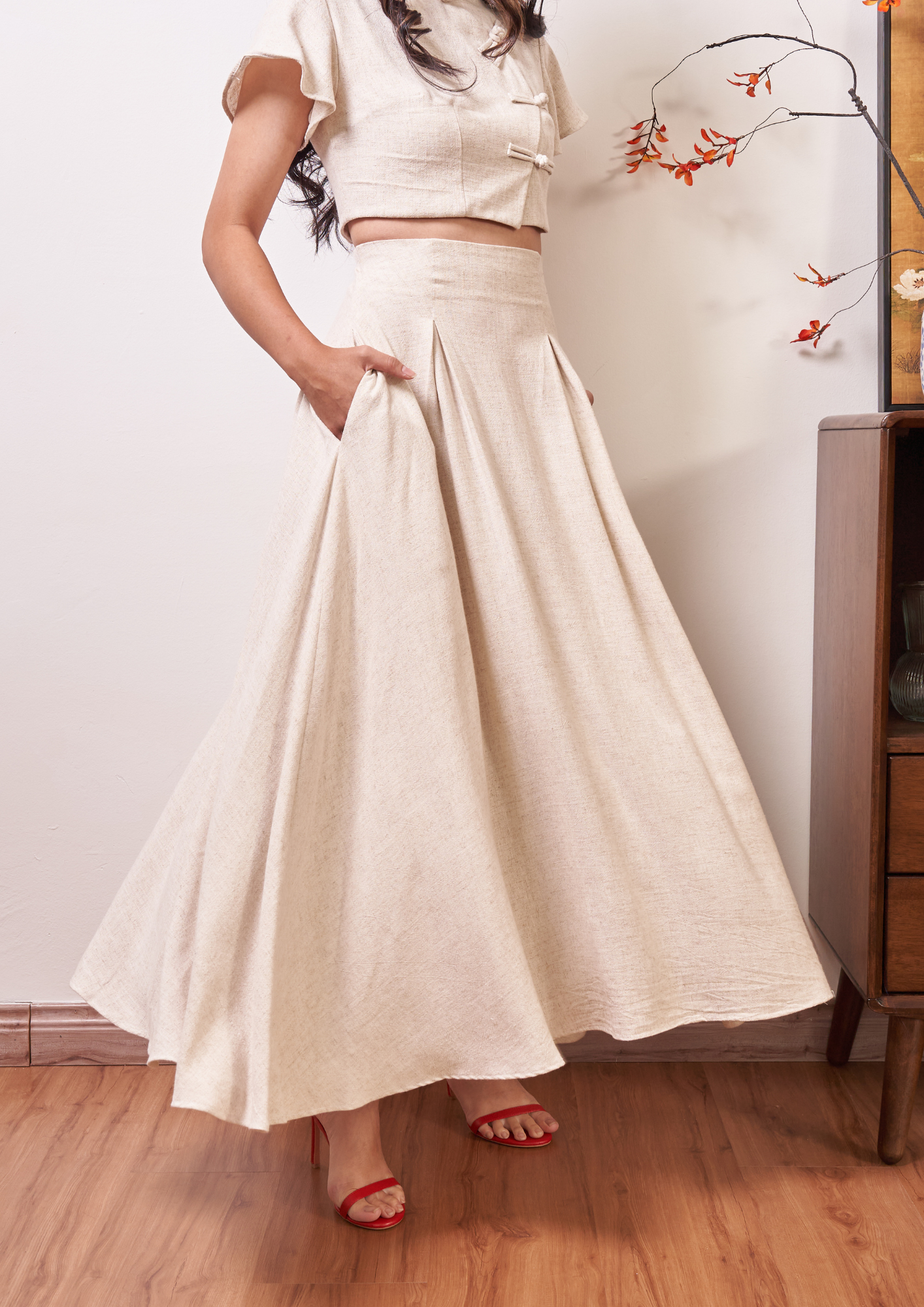 A Inisaya LNY 25 : Heritage | Emily Skirt PRE ORDER