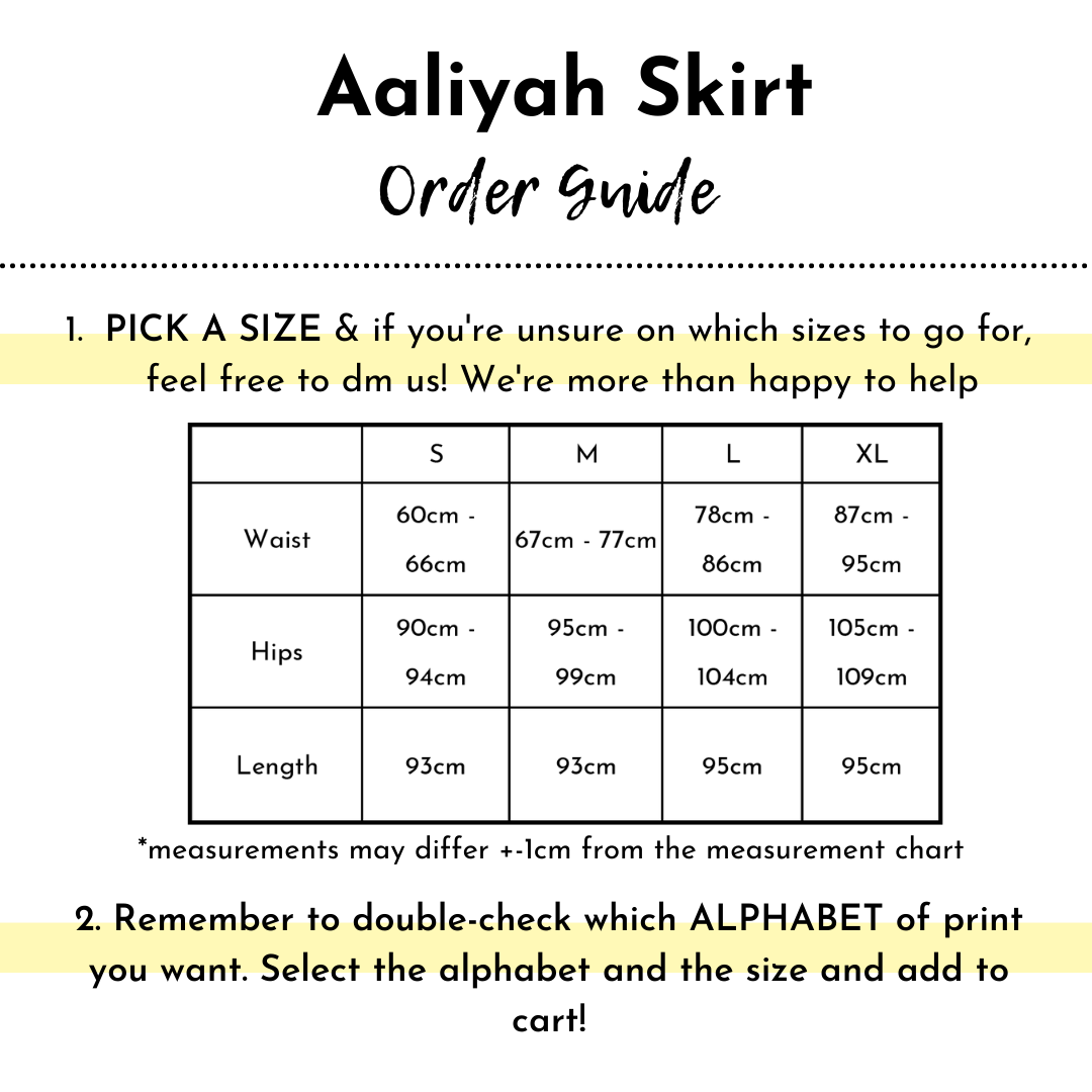 Inisaya Seri | Aaliyah Skirt