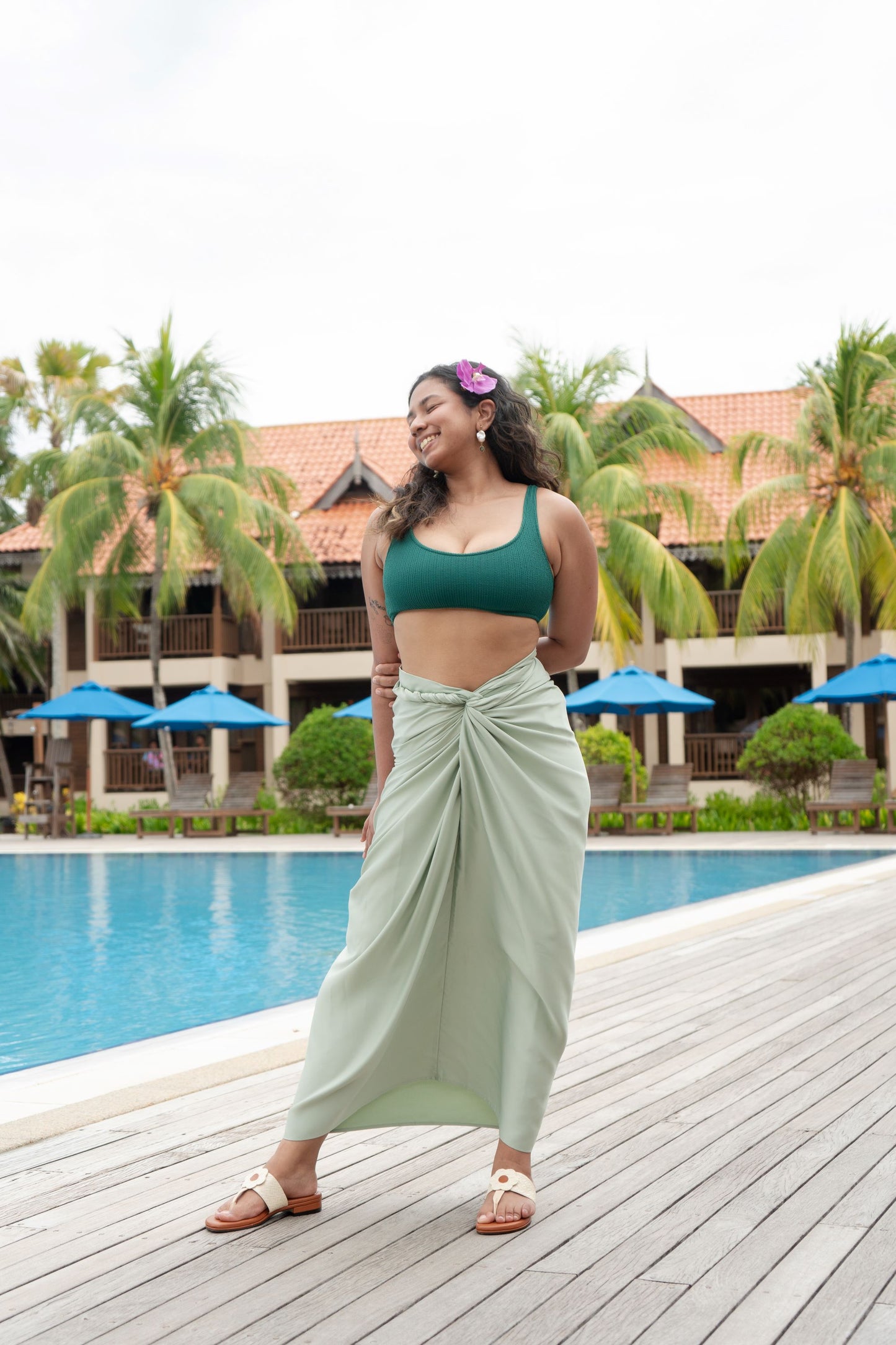 Inisaya | Ombak 24 collection : Siti Pario / Sarong skirt