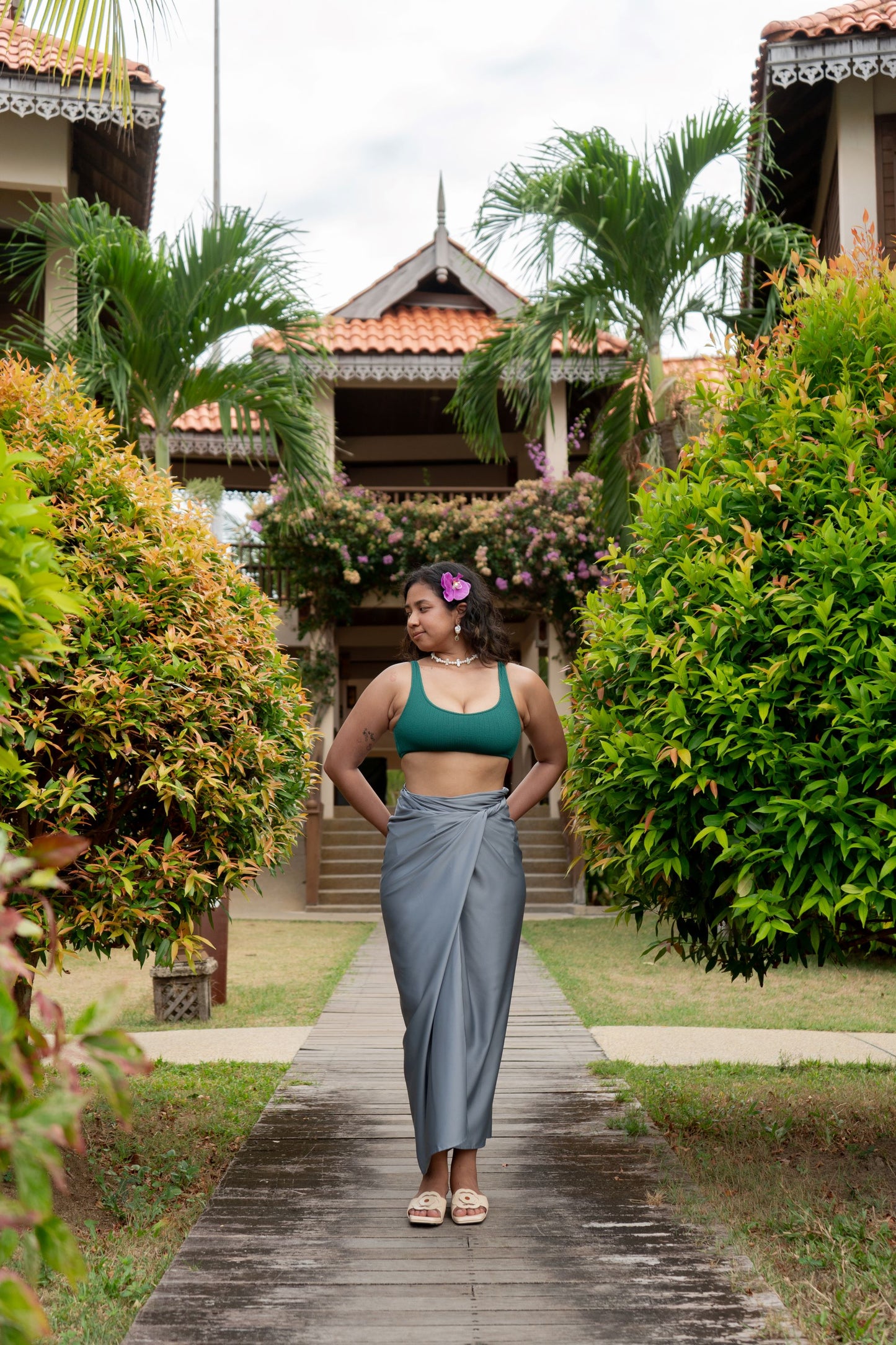 Inisaya | Ombak 24 collection : Siti Pario / Sarong skirt