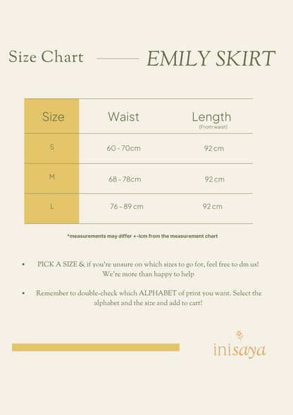 A Inisaya LNY 25 : Heritage | Emily Set ( long sleeve ) PRE ORDER