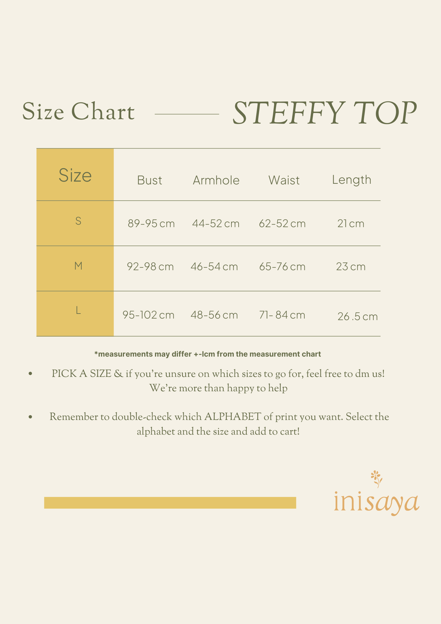 A Inisaya LNY 25 : Bloom | Steffy Top