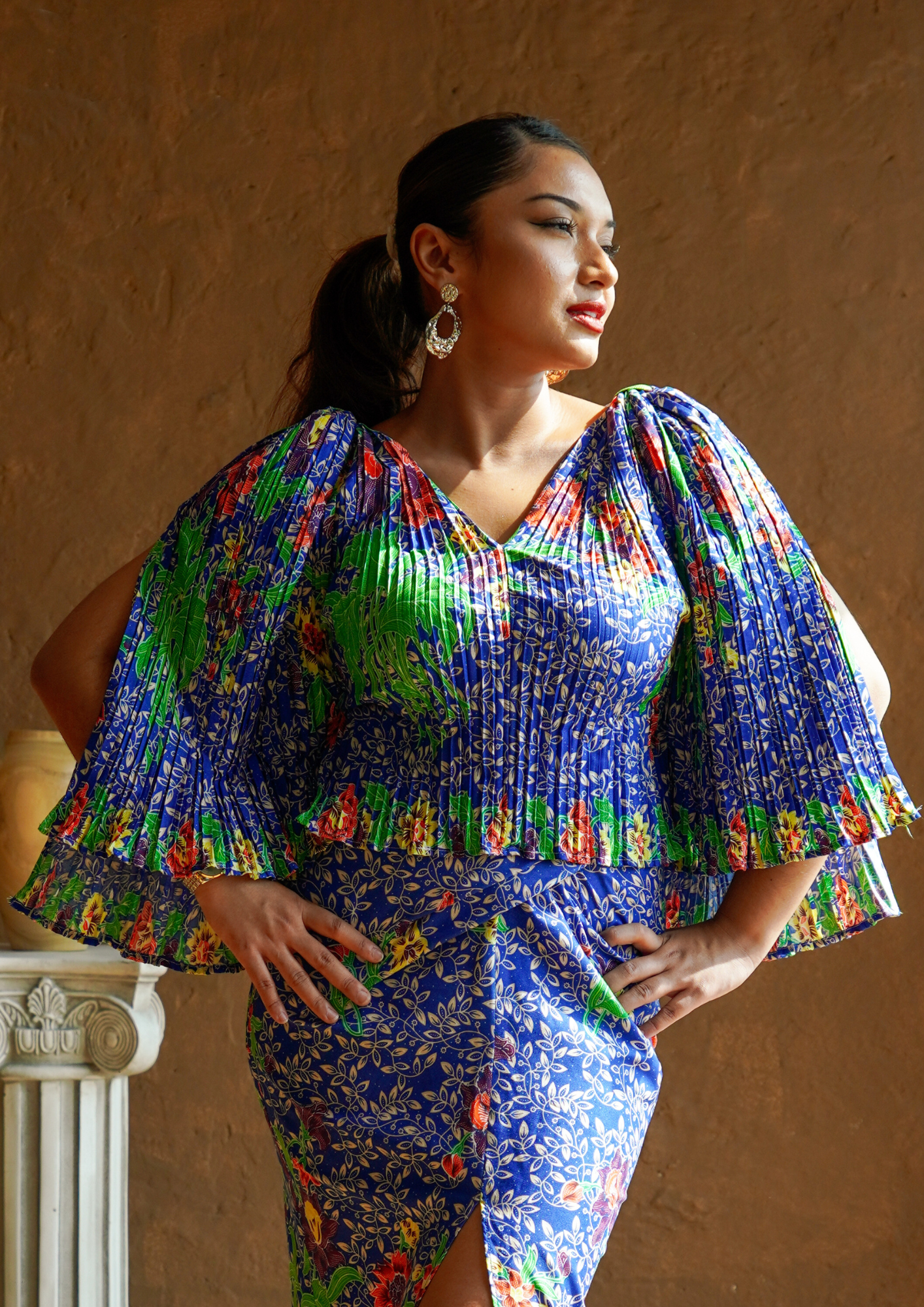 A inisaya : centrefold | Heather Top