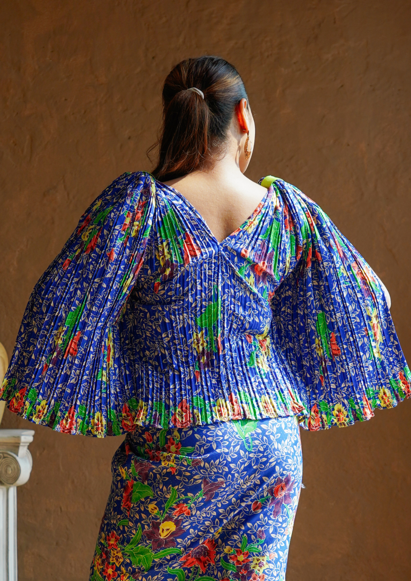 A inisaya : centrefold | Heather Top