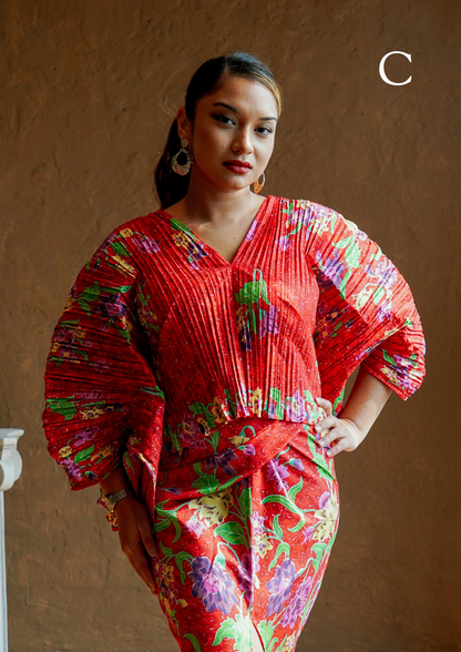 A inisaya : centrefold | Heather Top