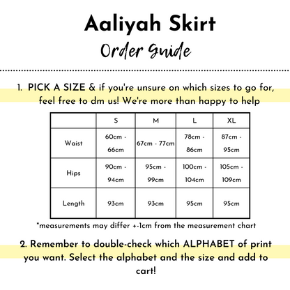 Inisaya Seri | Aaliyah Skirt