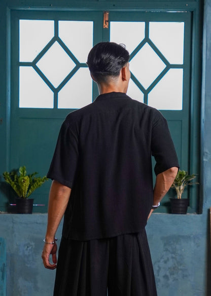 A inisaya : kopi couture | xin shirt ( black )