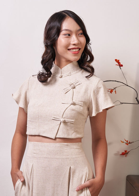 A Inisaya LNY 25 : Heritage | Petal Top PRE ORDER